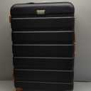 Coolife Luggage 3 Piece Set Suitcase Spinner Hardshell Lightweight TSA Lock (20in24in28in, navy)