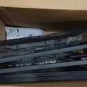 Coffee Bar Organizer - Countertop Coffee Station, 42 K Cup holder Storage Basket with Drawer and Hooks for Syrup, Cups, Stirrer, Condiment, Tea Organizer, Black