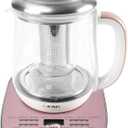 Aroma Professional AWK-701 16-in-1 Nutri-Water, Green, Fruit, Flower Tea, Coffee, Multi-Use Kettle, Delay Timer, 1.5L, Pink