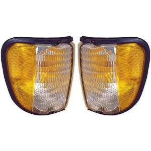For Ford Econoline Van Parking/Signal Marker Light Assembly Unit 1992-2003 Pair Driver and Passenger Side | FO2520122 | FO2521122 | F2UZ 13201 A