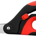 LIVINGO 10" Spring Action Fabric Scissors, Professional Sewing Scissors for Tailor Dressmaker, Spring Loaded Heavy Duty Shears for Fabric Crafting with Comfort Handle, All Purpose (Red/Black) (Black/Red)