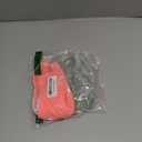 YMISAN Women's Bikini Swim Bottom Briefs Ribbed High Cut Mid Waist Cheeky Bathing Suit Bottom, S