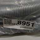 16FT Shop Vac Hose Extension,Commercial Dust Collection Hose Kit,1-1/4 Diameter TPE Vacuum Hose with 6 Adapters for Vacuums System,Compatible with Woodworking Power Tool and Sander by TOMOON (Gray)