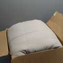 TAIMIT Light Beige King Comforter Set - 7 Pieces, Bed in a Bag Bedding Sets with All Season Soft Quilted Warm Fluffy Comforter,Flat Sheet,Fitted Sheet,2 Pillow Shams,2 Pillowcases,King, Light Beige