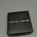 Dessert Plates - 6 Inch/15cm Handblown Glass Plates Set of 6 - Small Dessert Salad and Decorative Plates, Clear Glass Mini Dinner Plates for Appetizers, Salads, and Small Meals