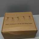 Brightever 3 Color in 1 LED Outdoor String Lights with Remote, 120FT Patio Lights Outdoor Waterproof with 38 Vintage Edison Bulbs, 3 Modes 2 Timer Dimmable String Light for Outside, 2700K/4000K/5000K (Black)