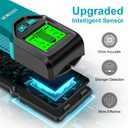 Stud Finder - 5 in 1 Electronic Stud Finder Wall Scanner, Stud Sensor with Digital LCD Display & Intelligent Smart Chip, Beam Finders Wall Detector for Wood AC Wire Metal Studs Joist (Peacock Blue)
