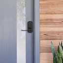 Yale Assure Lever Entry Door Handle with Wi-Fi Connected Physical Keypad, Black Suede Smart Door Lock with Handle, Back-Up Key, YRL216-WF1-BSP