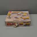 Lehoo Castle 68PCS Wooden Train Set - Toy Train Set for Toddlers 2-4, Wooden Train Track for Kids w/Crane, Railway Playset for 3 Year Old Boys Girls Birthday Gift