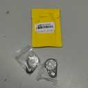 2pcs Two Point Sling Mounts Durable Heavy-Duty Sling Attachment Ring Black