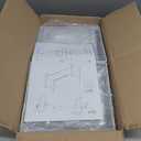 Expandable Cabinet Shelf Organizer Rack, Stackable Kitchen Countertop Organizer Storage Shelves, Adjustable Height Pantry Counter Shelf Riser Spice Rack (Black, 2 Pack)