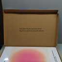 Trendy Aesthetic Canvas Wall Art Aesthetic Set of 3 | Pink Gradient Aura Angel Posters Prints Room Decor | Pink Wall Art Decor for Bedroom, Living Room - Framed 16x24 Inch