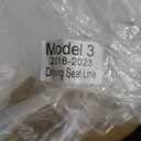 Floor Mats TPE-LITE Fit for 2024 2025 Tesla Model 3 Highland, 2 Rows & Cargo Mats Set, Full Cover Car Mats with Front Rear Cargo Mat TPE All-Weather Floor Mats 2025 Model 3 Accessories