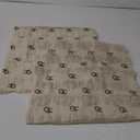 GIGIZAZA Halloween Decorative Pillow Covers 20x20, Beige Pumpkin Set of 2 Fall Throw Pillows Cute Covers for Couch Living Room Faux Fur Farmhouse Cushions Pillow Cases