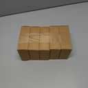 5 x Vitalizart Ivory Velvet Ribbon Set 3/8" x 15 Yd Wooden Spool Fabric Trim 3 Rolls * 5 Yd for Christmas Wreath Decoration Handmade Craft Ornaments Gift Wrapping & Bow Making