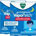 Vicks Children's VapoPatch, Wearable Mess-Free Aroma Patch, Soothing & Comforting Non-Medicated Vicks Vapors, For Children Ages 6+, 5ct - Pack of 2