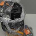 Greenhouse Heater with Digital Thermostat, 1500W Electric Outdoor Heater, Overheat Protection, Fast Heating, Waterproof for Grow Tent, Green House, Patio, Black