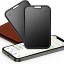 2 Pack Air Smart Tracker Card Work with Apple Find My (iOS Only) [MFi Certified] Ultra Slim Bluetooth Wallet Tracking Card Wireless Charging Waterproof Item Locator for Keys Bag Passport Purse Luggage