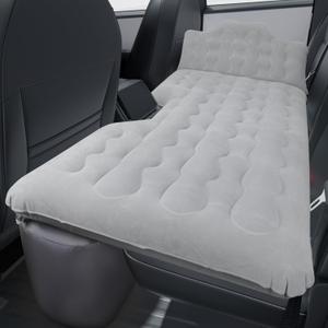 JOYTUTUS Back Seat Air Mattress with Air Pump Compatible with 2024 2025 Cybertruck, Inflatable Back Seat Air Mattress for Camping Sleeping