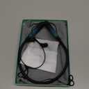 Neckband Bluetooth Headphones, 200H Extra Long Playtime Wireless Stereo Neckband Earbuds with Microphone, Waterproof Balanced Armature Drivers in Ear Headset for Sports/Workout (Cyan Green)