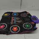 Flooyes Dance Mat Toys for 3-12 Year Old Kids, Electronic Dance Pad with Light-up 6-Button Wireless Bluetooth, Music Dance with 5 Game Modes, Birthday Toys Gifts for 3 4 5 6 7 8 9 10+ Year Old Girls