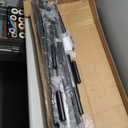 Awesofurni King Size Bed Frame, 7 Inch Basics Metal Bed Frame, Heavy Duty 9-Leg Base for Box Spring and Mattress, Noise-Free, Easy Assembly, Black