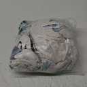 Preboun 6 Pcs Christmas Chair Covers Set Removable Washable Stretch Dining Room Slipcovers Parson Chair Protector for Christmas Home Ceremony Party Decoration, 3 Style(Classical,White) (Winter, Blue)