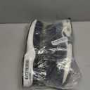 Tinefiy Steel Toe Shoes for Women Lightweight Safety Shoes Air Cushion Comfortable Slip Resistant Indestructible Womens Puncture Proof Work Shoe, Women 11,5, Men 10