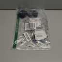 Refrigerator Lock, Heavy Duty Fridge Lock, Combination Lock for Refrigerator Cabinets, Drawers, Safety Lock, Easy Install No Keys Needed (Black-2 Pack)