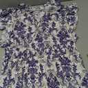 BLENCOT Womens Maxi Summer Casual Dresses Cap Short Sleeve V Neck Beach Flowy Fashion Boho Floral Printed Tie Dresses with Pockets P520 M