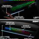 Dash Cover with RGB Lights & Storage Box for Tesla Model 3 2019-2022 / Model Y 2021-2024, APP Control Dash Light with Start Animation, Smart Scenes, Music Sync, Plug & Play, Starry Sky