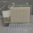 Bead Organizer Box, 93 Pcs Plastic Bead Organizers and Storage, Clear Craft Storage Containers with Hinged Lids and Labels, Small Plastic Containers for Jewelry Making, Craft, Small Parts, Nail Art