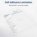 Avery Clear Laminating Sheets, 9" x 12", Permanent Self-Adhesive, 50 Self-Laminating Sheets, Great for Protecting Documents, Photos, and Signs More (73601)