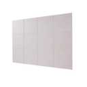 LAJAR Large Felt Wall Tiles, 12 Pack Cork Board Alternative with Removable Adhesive Tabs, Bulletin Pin Boards for Office, School and Home (Light Camel) 11.8 x 11.8in