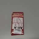 2 x SOPROM Weight Shifting Insoles for High Heels, Transparency Gel Inserts Comfort Pads for Women Foot Pain Relief