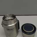 STANLEY Classic Food Jar and Spork 18 oz | Vacuum Insulated Food Container | Wide Mouth Screw On Lid | Packable for Travel | Stainless Steel with Leakproof Lid | BPA-Free | Stainless Steel