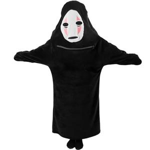 juju No Face Pajama (XL) Black