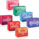 Paterr 7 Pcs Packing Cubes for Travel Kids Days of Week Compression Packing Cubes Colorful Luggage Organizers Suitcase Camp(Gradient) (9 x 7 x 3 Inch)