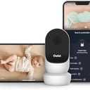 Owlet Cam Smart Video Baby Monitor with Video Camera and Audio - Secure WiFi, 1080p Night Vision, Customize Cry, Sound and Motion Alerts, 2-Way Audio, Mounting kit