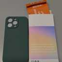 Designed for iPhone 15 Pro Max Case, Compatible with MagSafe, with 2X Privacy Screen Protectors, Full Camera Protection, Silicone Shockproof Protective Slim Phone Case 6.7", Midnight Green