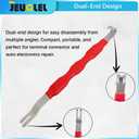 3 x Automotive Electrical Terminal Connector Separator Removal Tool Remover, Electrical Connector Separator Tool Universal for Most Vehicles