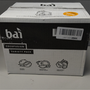 Bai Coconut Variety Pack, Antioxidant Infused Water Beverage, with Vitamin C and No Artificial Sweeteners, 18 fl oz bottles, 12 pack, BBD 03/20/2026