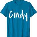 Cindy - Your name on it! T-Shirt, Size S