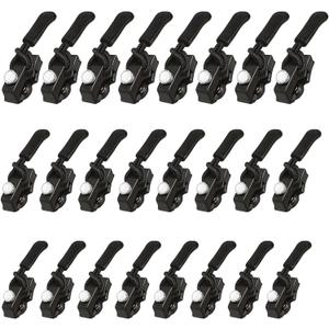 Zipper Repair Kit, 24 Pack Universal Zipper Replacement with 3 Sizes (S, M, L), Fixer for Jackets, Backpacks, Luggage, Easy to Install Sliders