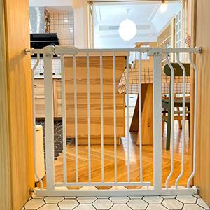 BalanceFrom Easy Walk-Thru Safety Gate, Fits 29.1" to 62.2" Wide, White