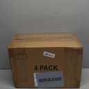 4 Tier Plastic Storage Bins with Lid 23QT, Stackable Storage Containers with Wheels, Folding Storage Boxes, Collapsible Storage Bins, Closet Organizers and Storage for Living Room,Office,Dorm (White)