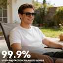 2026 Latest Smart Audio Glasses with Bluetooth, Open-Ear Speakers, Music & Hands-Free Calls, AI Voice Assistant, Translation for 164+ Languages Wearable Tech Glasses for Men & Women no Camera