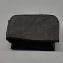 HOMEST Toaster Cover with Pockets Compatible with Cuisinart 2 Slice, Can Hold Jam Spreader Knife & Toast Machine Tongs, Dust and Fingerprint Protection, Grey