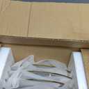 Havawish 8 Pcs 13 Inch Clear Glass Charger Plates with Gold Edge