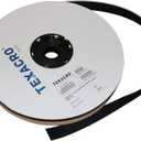 TEXACRO Brand Hook 70 PSA 32-25 Yard Velcro Roll 1" Wide, Black